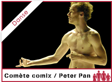Danse Comète comix / Peter Pan